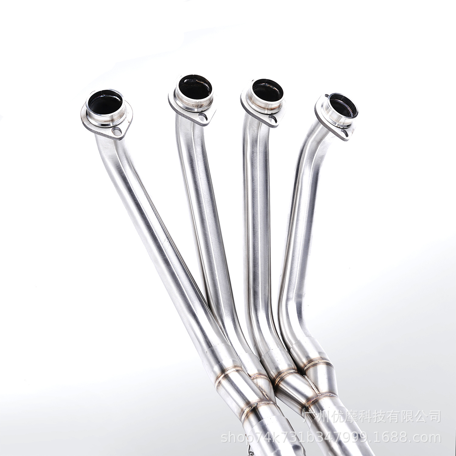 Motorcycle Exhaust Pipe Front Section Modified Yzf R6 Stainless Steel Front Section Exhaust Non-Destructive Upper Yamaha R606-16