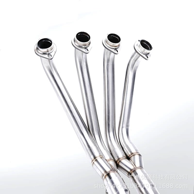 Yamaha R606-16, Motorcycle exhaust pipe