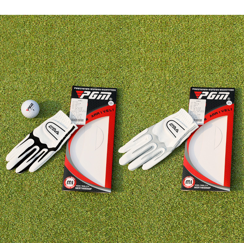 Găng tay golf PGM nam chất liệu PU kết hợp Lycra chống mài mòn, thoáng khí, có Velcro — [XS:15-18 yard] Thích hợp cho trẻ em/nữ chi tiết 45