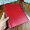 [Upgraded model * red] 9-hole B5 clip + universal entry and exit 100 sheets + free paging 5 sheets