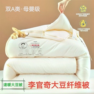 Class a Li Guanqi Soy Fiber Quilt Core Winter Thickened Autumn and Winter Quilt Core Warm Wholesale with Anti-Counterfeiting Code