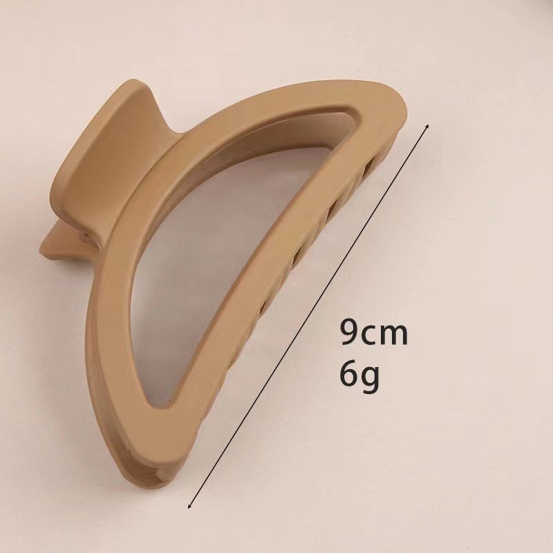 Nuevo clip de celebridad en línea elegante clip de tiburón elegante horquilla de Cabeza trasera grande clip coreano horquilla accesorios para el cabello al por mayor