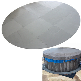 Heat Insulation Bath Mat EVA Splicing Pool Protection Floor Mat Indoor Floor Protection Foam Tile