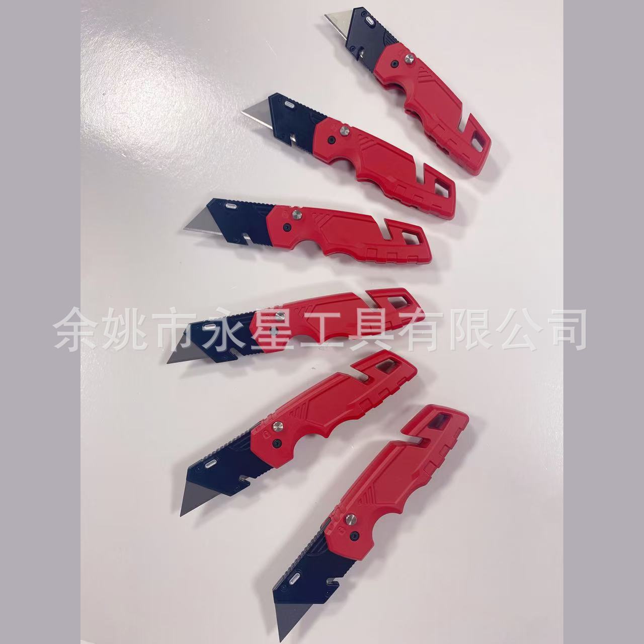 直供折叠裁纸刀美工刀手工刀不锈钢铝合金手柄拆箱刀电线勾刀