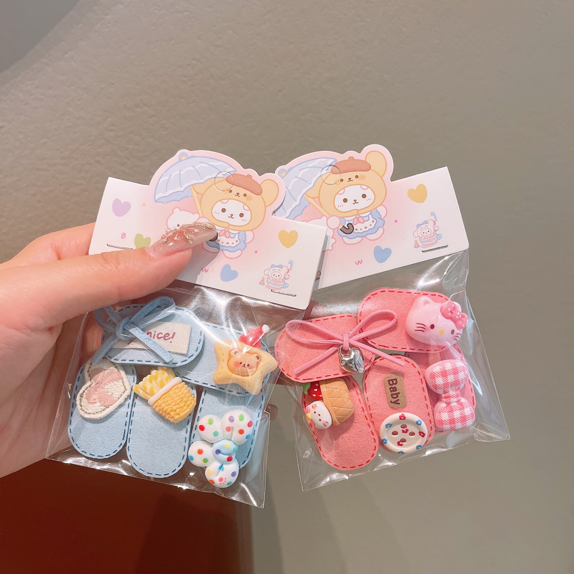 Tejido coreano para niños cabello arco adorable adornamiento de cabello para niños niñas tarjeta de cabello BB clips baby towel