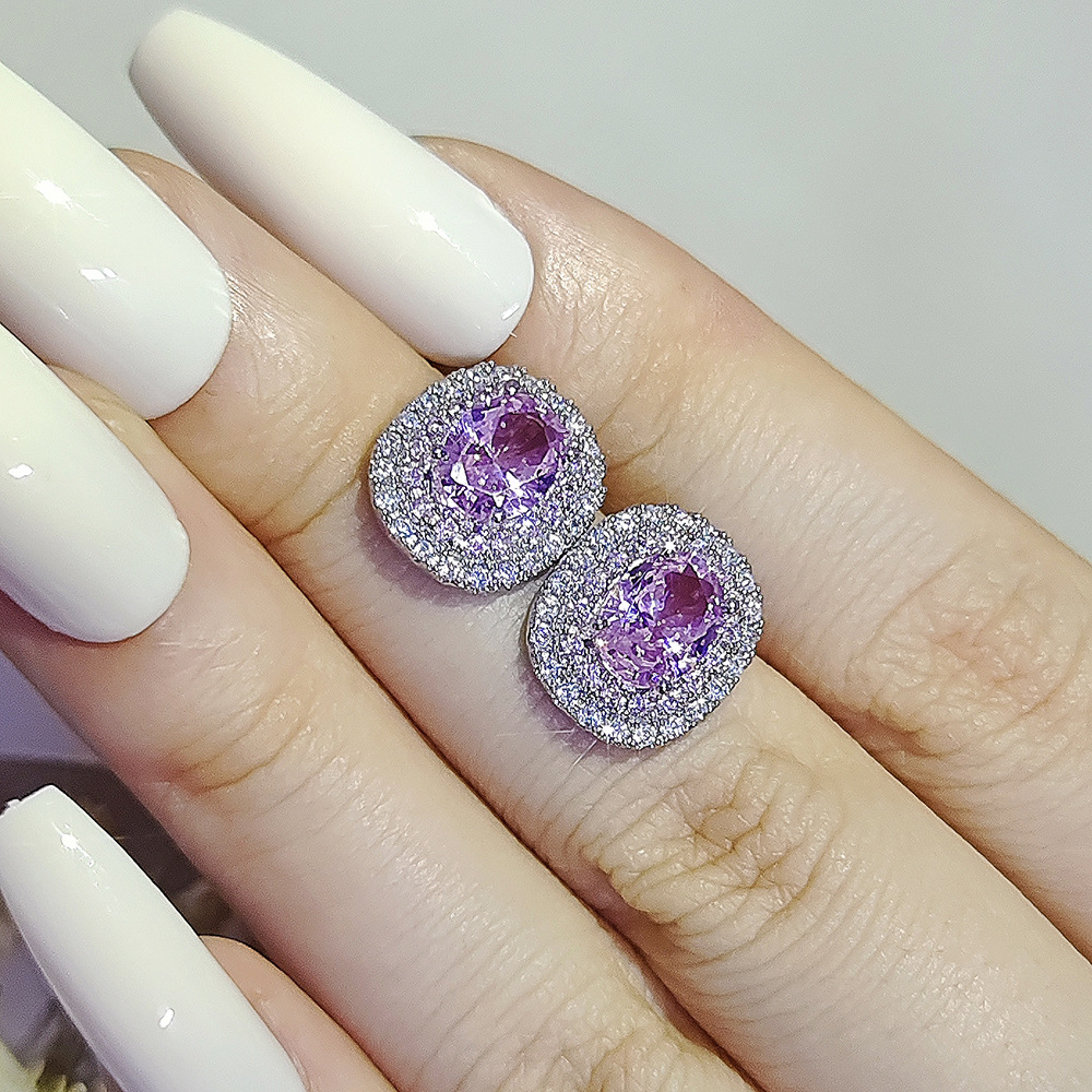 Cubic Zirconia And Pearl Stud Earrings For Everyday Elegance_voghion.com
