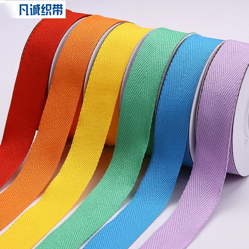 Полиэстер Лента Упаковочная Лента Елочка Полиэстер Лента Черный и белый цвет полиэфирная Лента Оптовая продажа фабрики