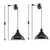 Creative retro ceiling lamp, lights for living room, American style