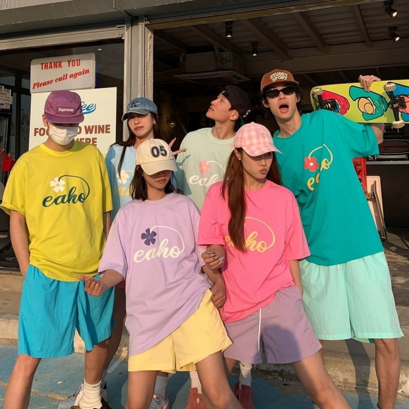 American Mint Mambo Quick-Drying Sports Beach Shorts for Men and Women Summer Thin Couple Dopamine Casual Pants