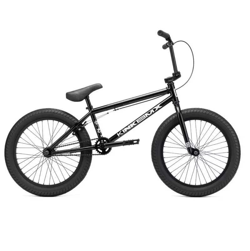Kinkbmx Curb 20-дюймов BMX транспорт Marble Black