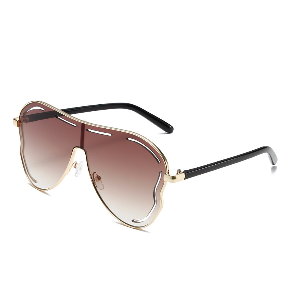 Tabletas de té doble con marco dorado