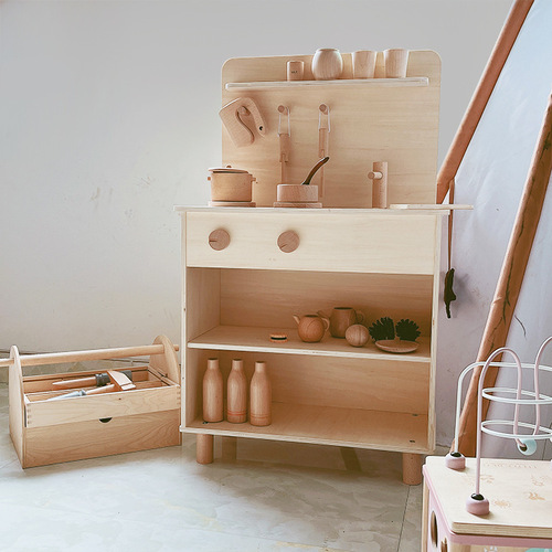 Danish original wood children's kitchen
