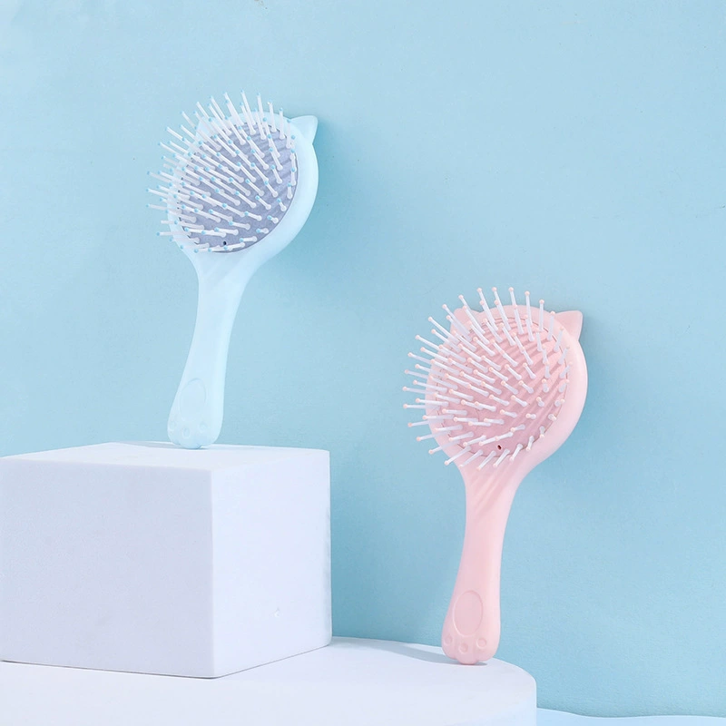 Handheld massager, cartoon mirror, soft heel, adds volume