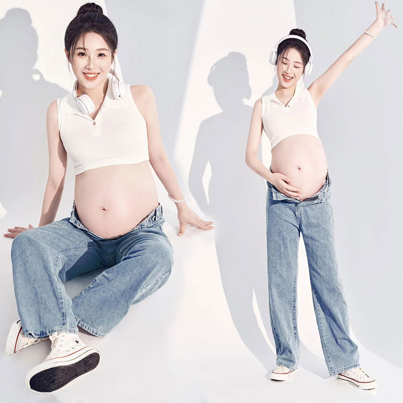 2023 New pregnant women photography clothing studio photo photography clothes pregnant mommy casual art photo shooting suit