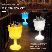 落地红酒冰桶高颜值酒吧酒桶冰槽酒框轻奢网红展示框花盆盆栽批发