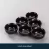 ₸Ding kiln black tea cups 6 pack