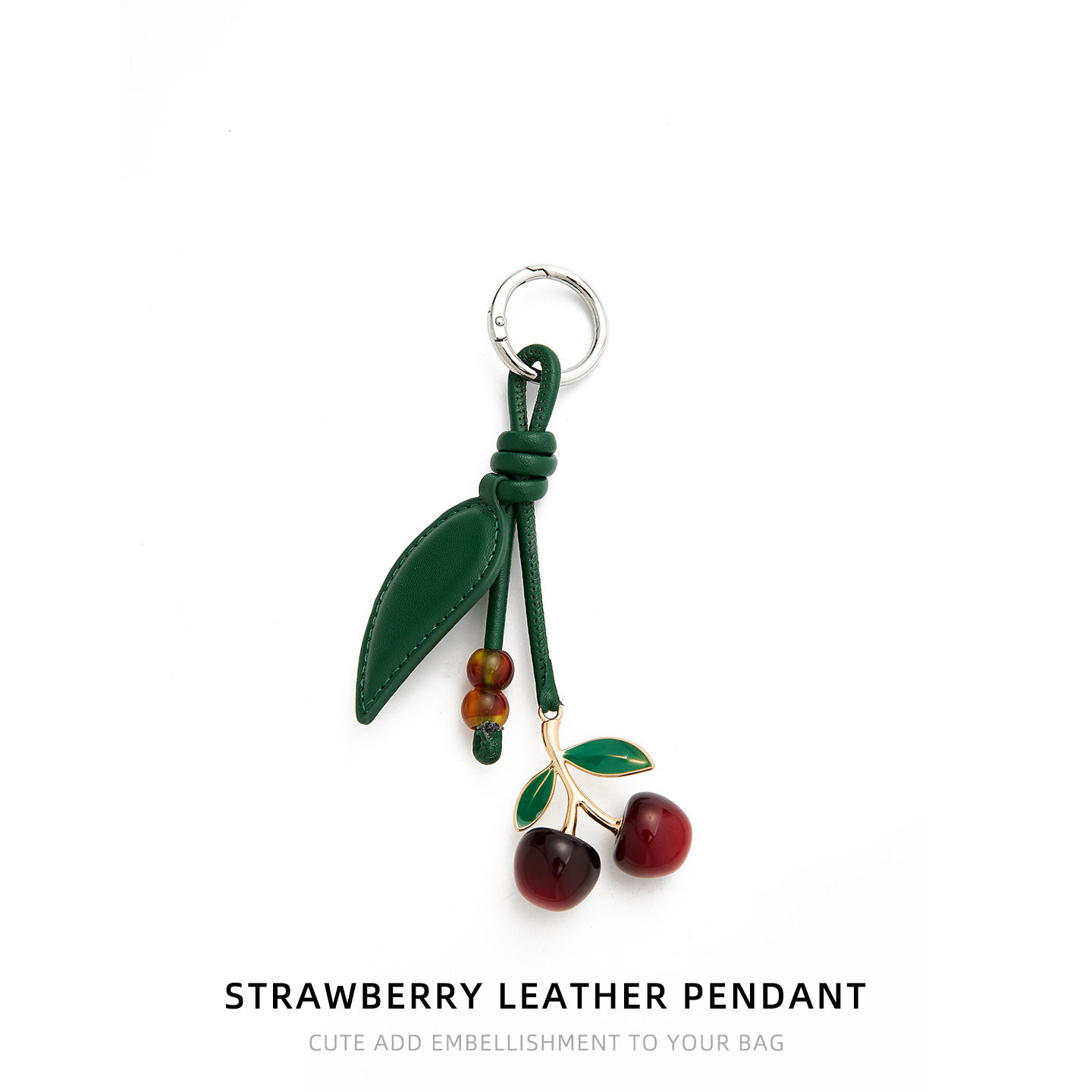 Tomate pequeño colgante bolso colgante bolso colgante bolso colgante de cuero colgante llavero colgante fruta colgante regalo colgante colgante regalo de cumpleaños colgante