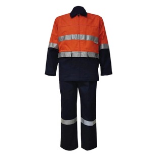 Factory wholesale split suit cotton fiber protective clothing work clothes forest fire petrochemical flame retardant anti-static clothing