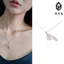 翠天晶【时间暂停】时尚轻奢精致项链女 百搭国风 高端系列小红书