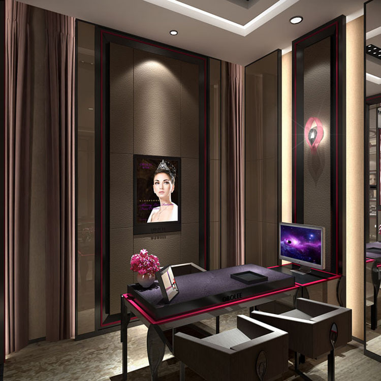 珠宝展示柜柜台黄金翡翠玉石钻石手表古玩银饰首饰珠宝展示柜定制