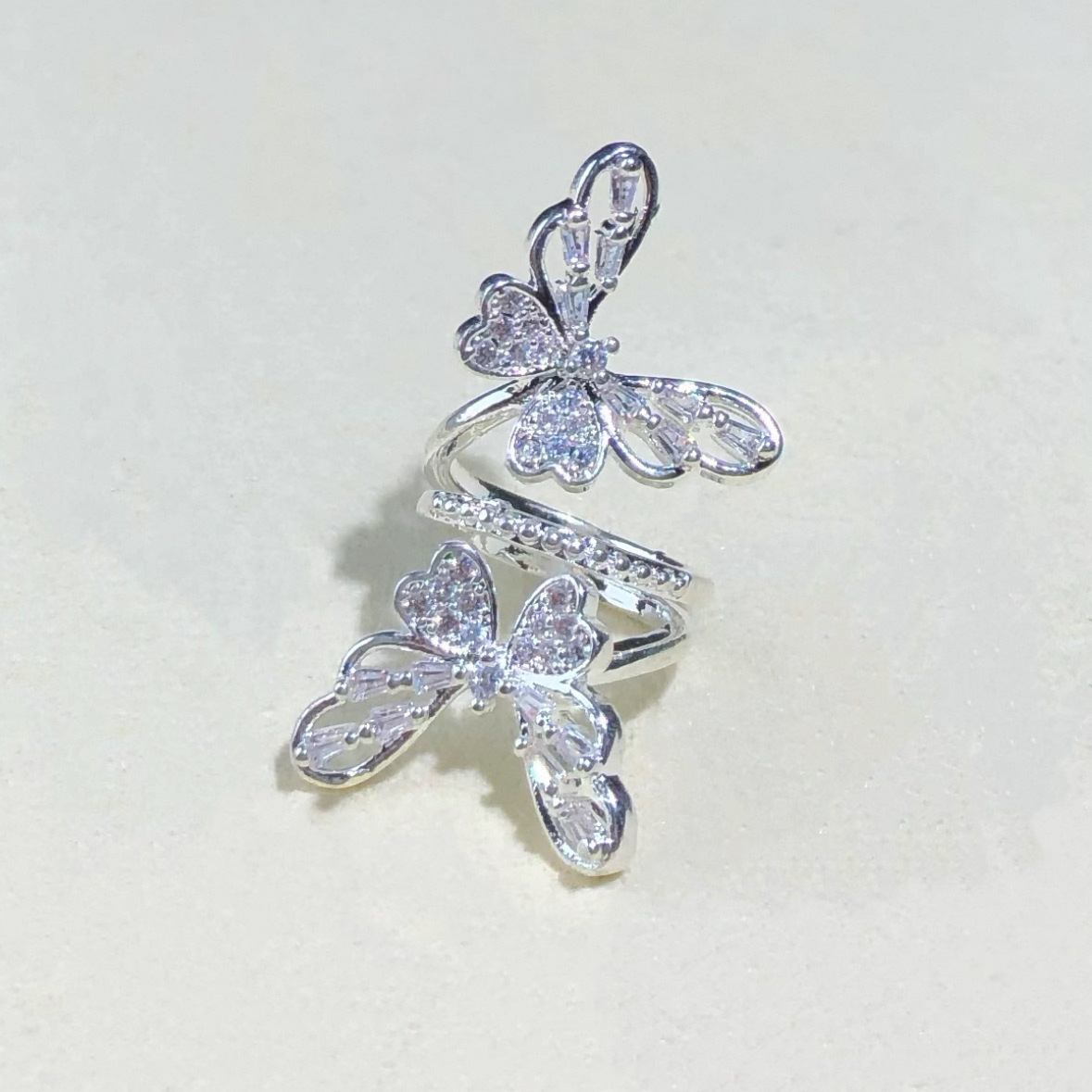 Color-Preserving Crystal Accessories DIY Butterfly Beads, Spacer Beads, Spacer Pieces for Bracelets and Necklaces Handmade