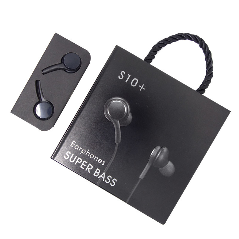 Suitable for Samsung S10 and other Android mobile phone earphone cable 3.5mm interface microphone call with retail packaging box Suitable for Samsung S10 and other Android mobile phone earphone cable 3.5mm interface microphone call with retail packaging box