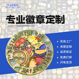 金属徽章胸针公司logo周年纪念章学校活动纪念章多款式纪念章定制