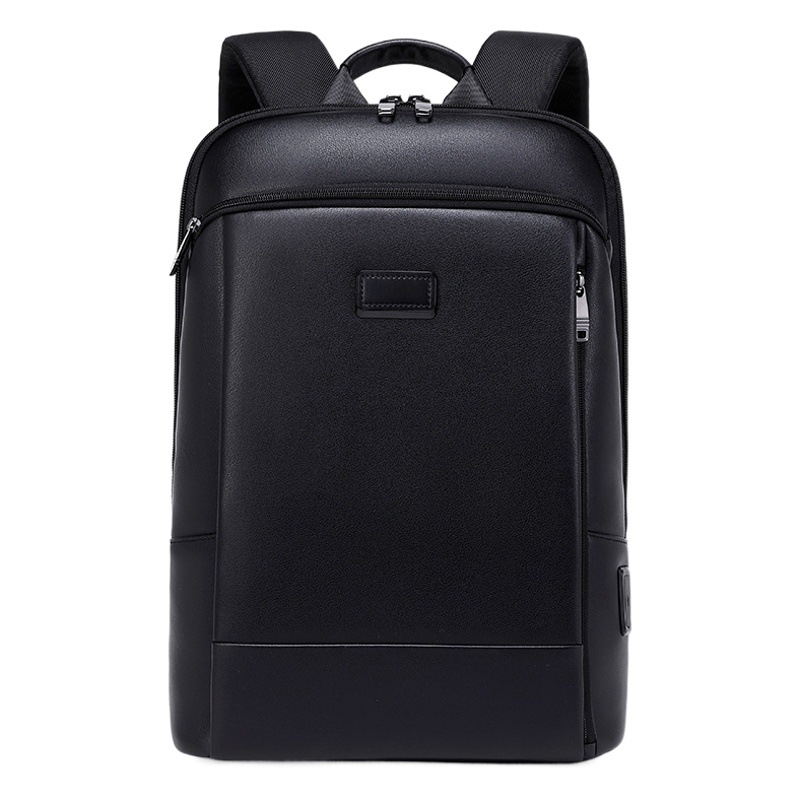 2023 new men's shoulder bag high-grade ultra-fiber backpack cross-border backpack computer bag usb charging backpack OEM