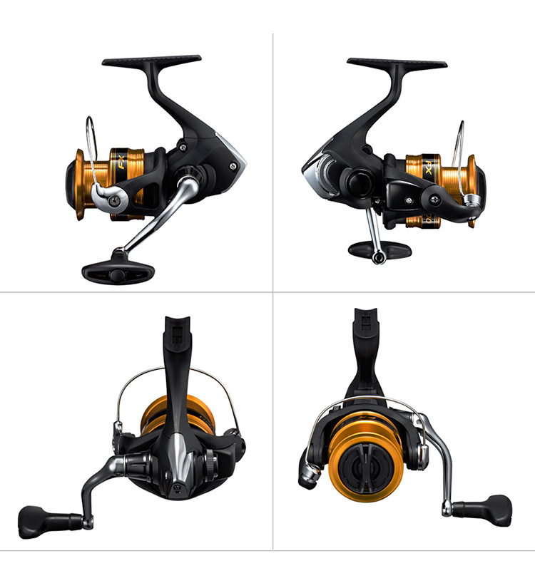 SHIMANO 19 FX Fishing Reel - Side View