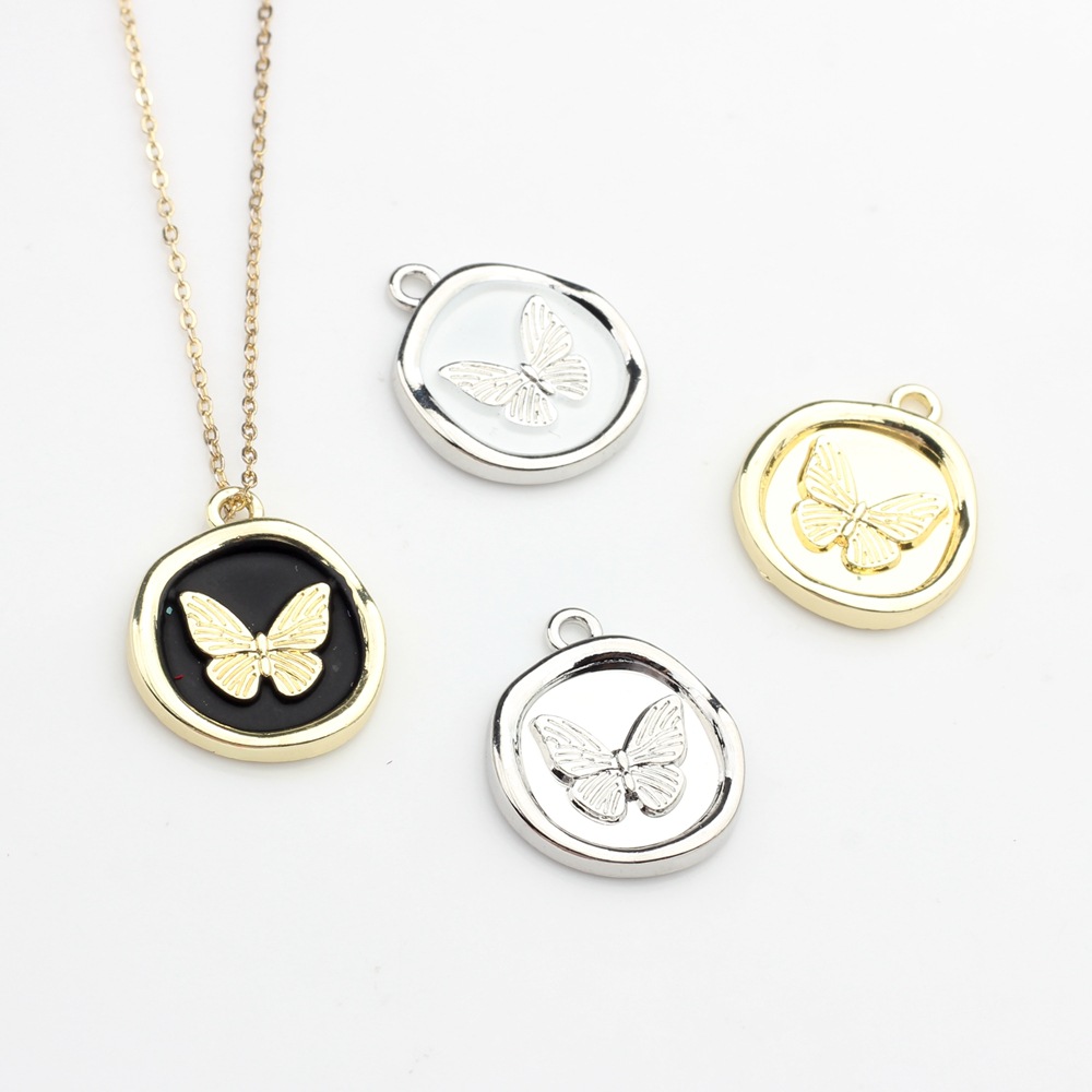 Fashionable stone inlay with zircon pearl