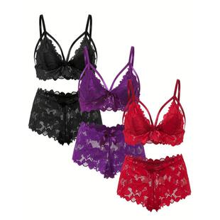 plus-size-floral-lace-strappy-bra-panty-set-y