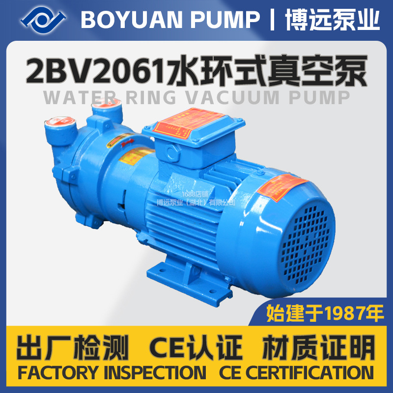 2BV2061水环真空泵1.45kW机械密封不锈钢304工业真空设备厂家现货