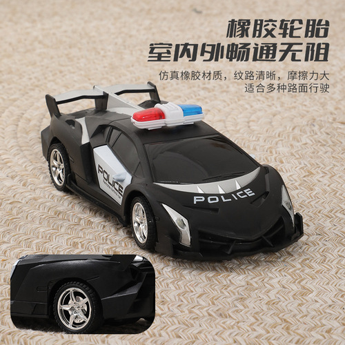 Cross-border exclusive children's remote control police car cool wireless electric car remote control race car model toy for boys, wholesale