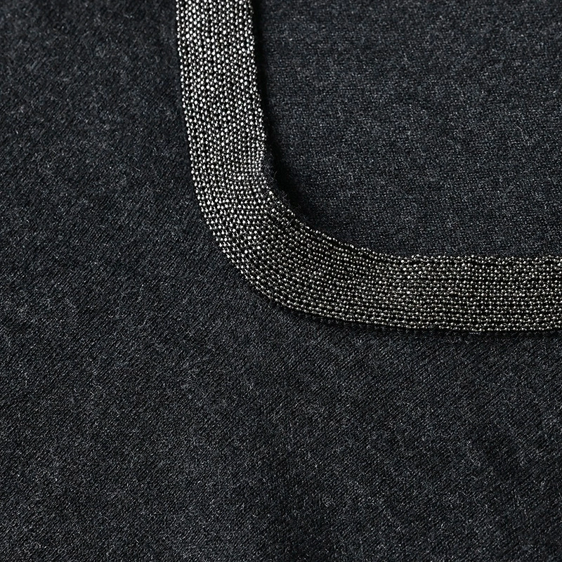 Comfortable knitted summer sweater, V-neckline, high-quality style