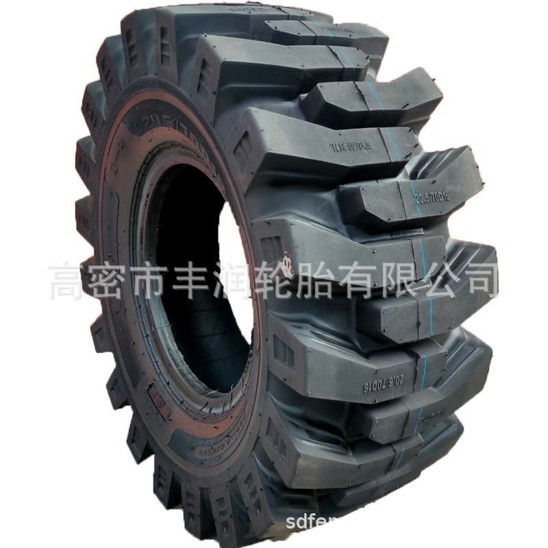 现货供应工程轮胎20x70D16半实心轮胎20/70D16铲车轮胎