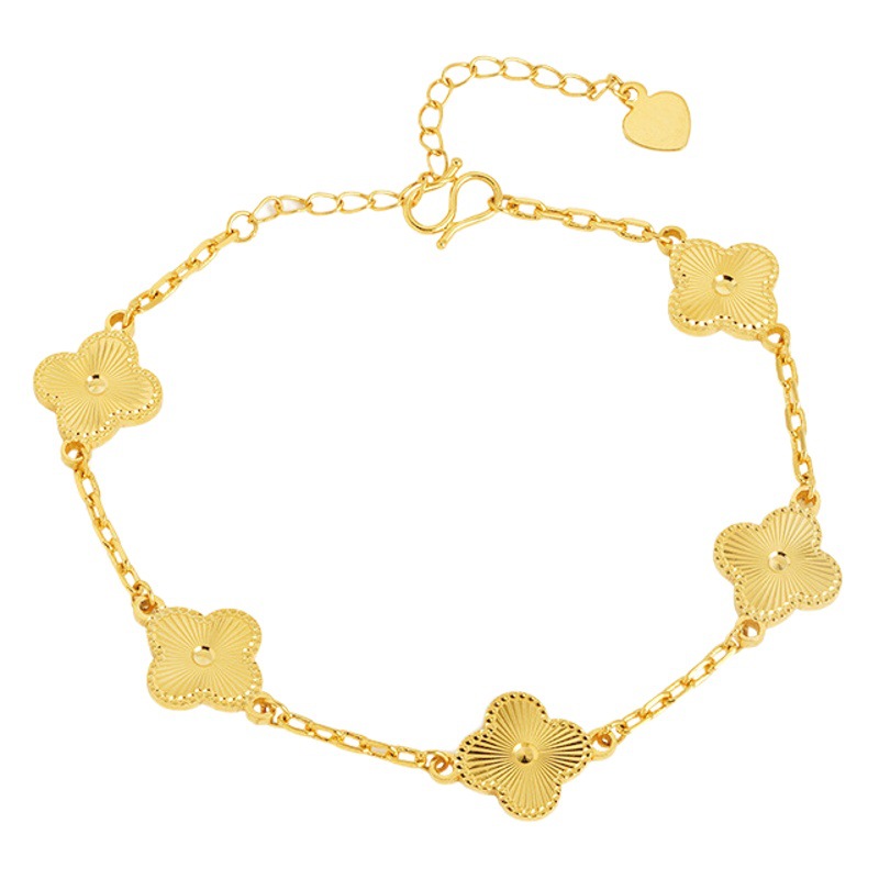 Vietnam Shajin simple mariposa patrón horizontal pulsera salvaje mujer durante mucho tiempo no se desvanece, lujo ligero, sensación de alta gama, suministro de fábrica al por mayor