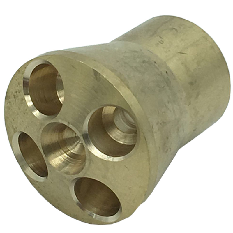 4孔冷媒分液器(16mm进, 8或10mm出)用于精密空调蒸发器减少温差