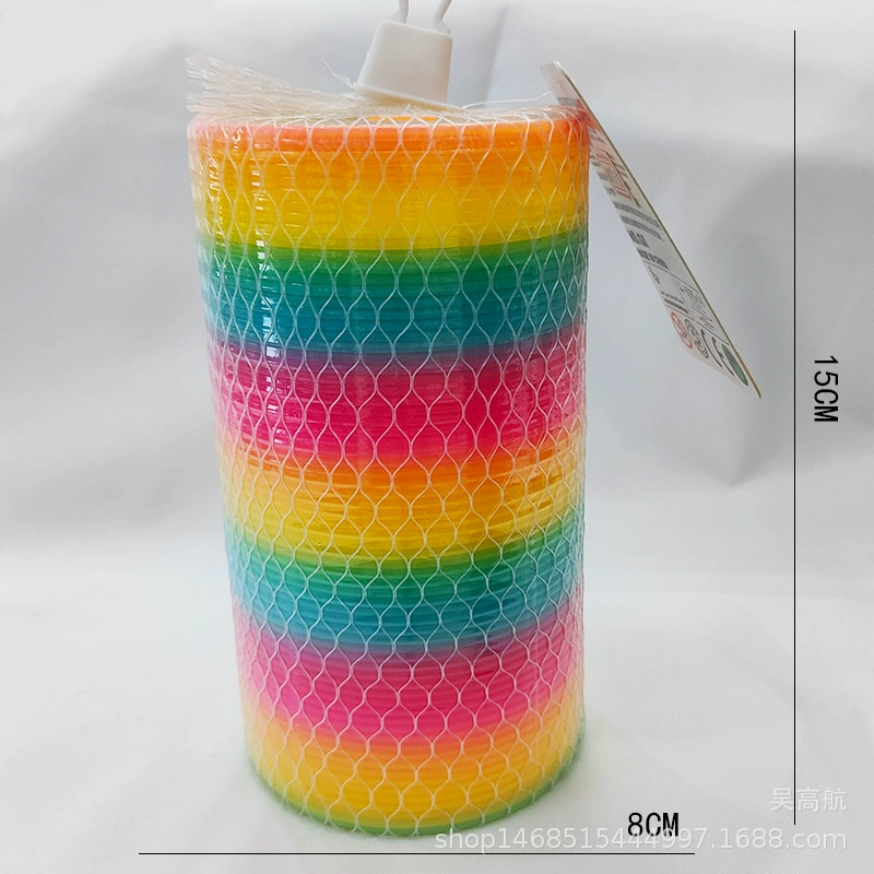 Радужный Slinky, эластичная магическая большая башня, ностальгия