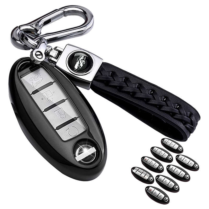 Suitable for Nissan Sylphy Key Cover, Classic 14Th Generation Qashqai, Teana, X-Trail, Tiida, Kicks, Murano Shell Case