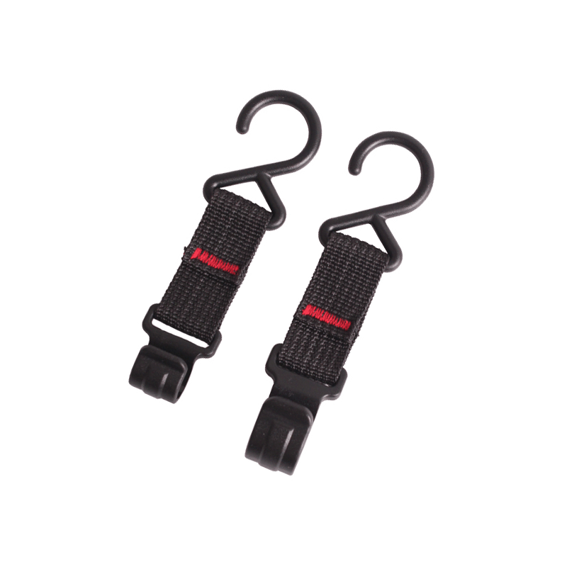 Camping rack gancho Velcro cinta S-tipo gancho picnic rack gancho tienda de campaña al aire libre Rod Hook