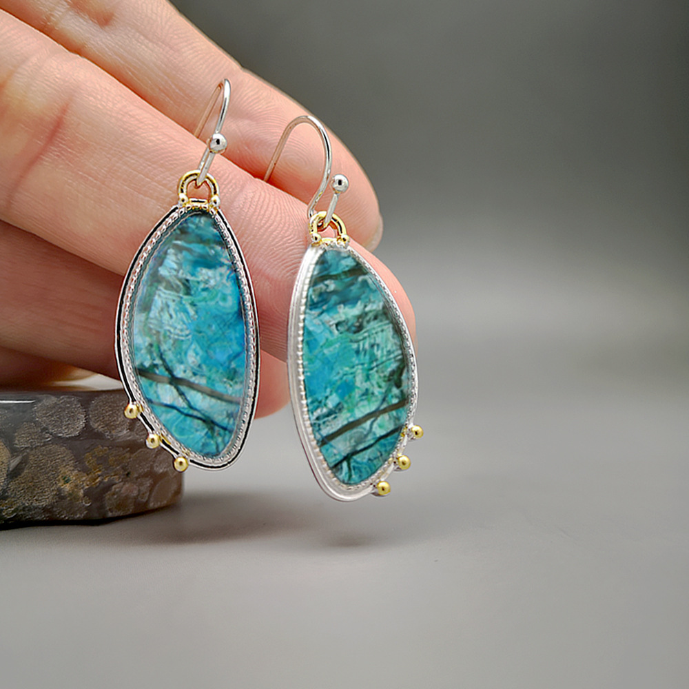 Marine elegant earrings