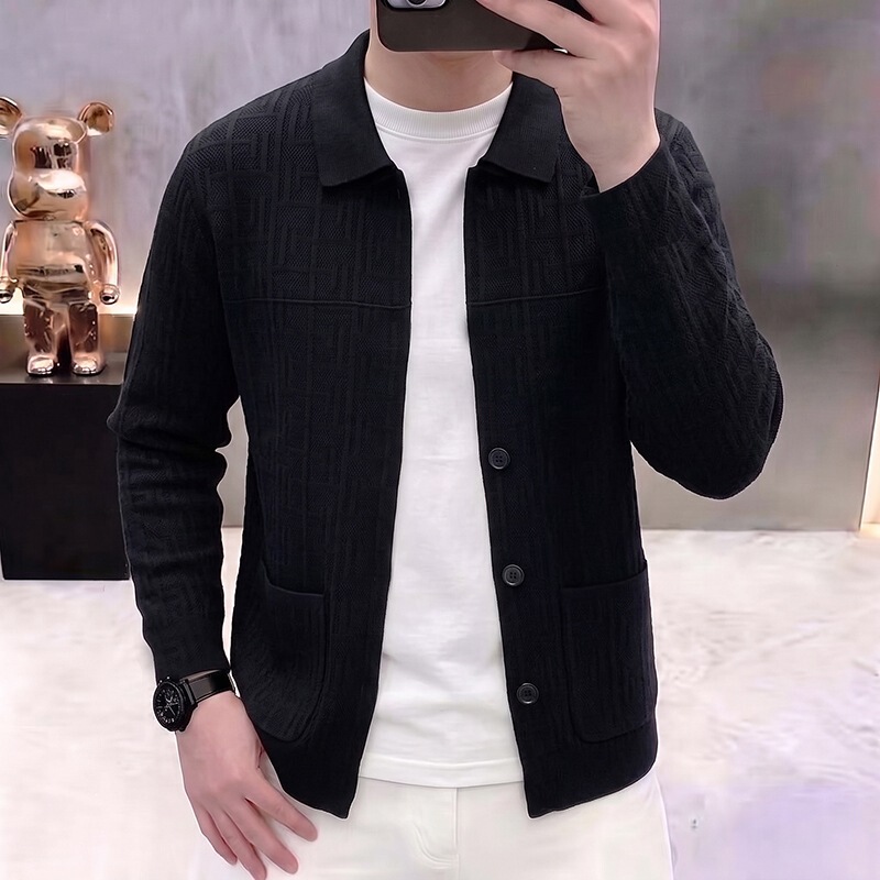 2026 cool and stylish slim-fit autumn and winter anti-pilling new youth cardigan knitwear jacket top one-piece drop shipping 2026 cool and stylish slim-fit autumn and winter anti-pilling new youth cardigan knitwear jacket top one-piece drop shipping