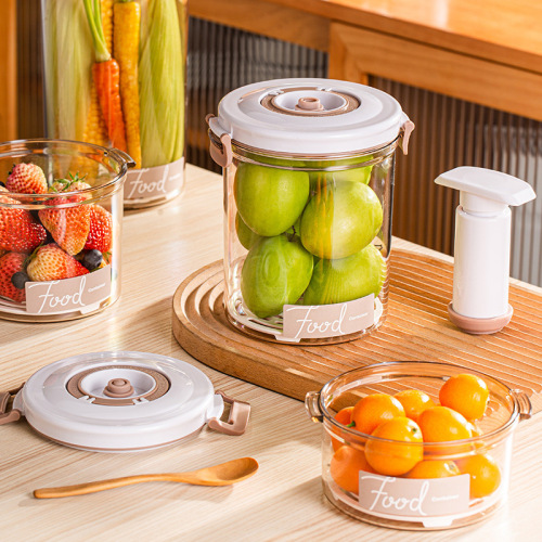 Electric vacuum sealed can food-grade vacuum storage box kitchen refrigerator storage tank grain storage box