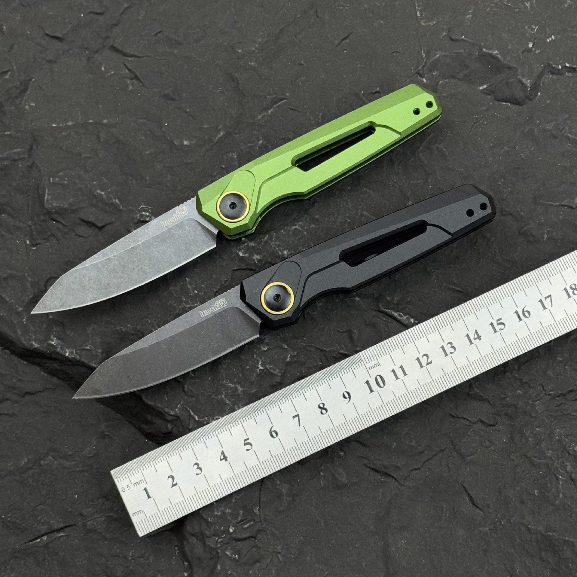 外贸热销卡秀7550户外折叠小刀野营露营高硬度锋利折刀随身水果刀