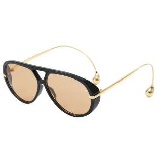 Brand sunglasses, fashionable glasses solar-powered, European style, high-quality style