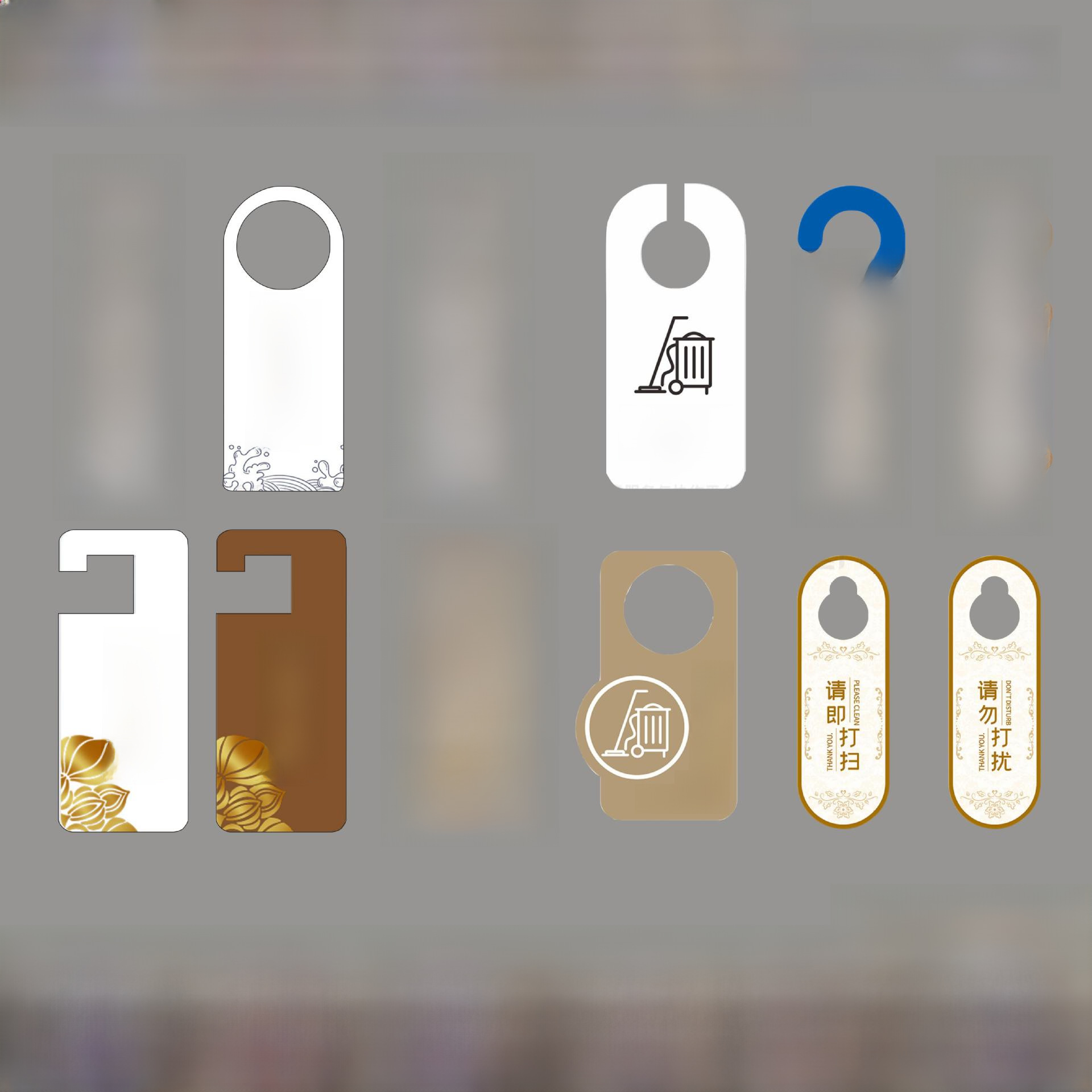 Do Not Disturb Door Sign Room Creative Instructional Sign Please Clean Room Quickly Door Tag Hint Sign Rest