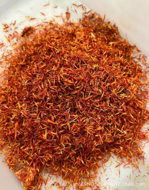 Safflower Hong Hua Dried Flower Herb for Foot Soak Bath and Tea 500g Xinjiang Direct Supply specifications
