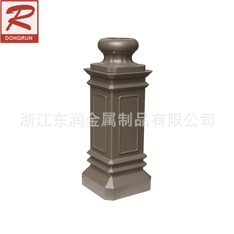 铝铸件灯罩翻砂灯柱底座配件铝合金金属加工材户外led灯底座铝铸