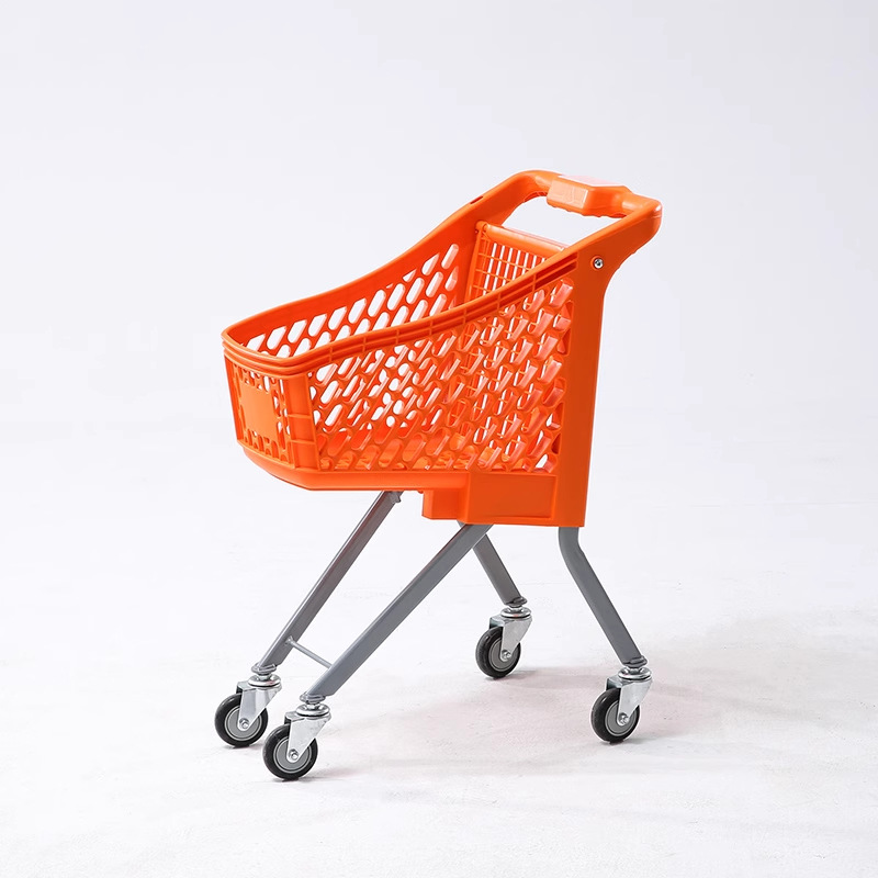 Nuevo carrito de compras de supermercado para niños parque de atracciones para niños casera de carrito de metal clip muñeca juguete carro