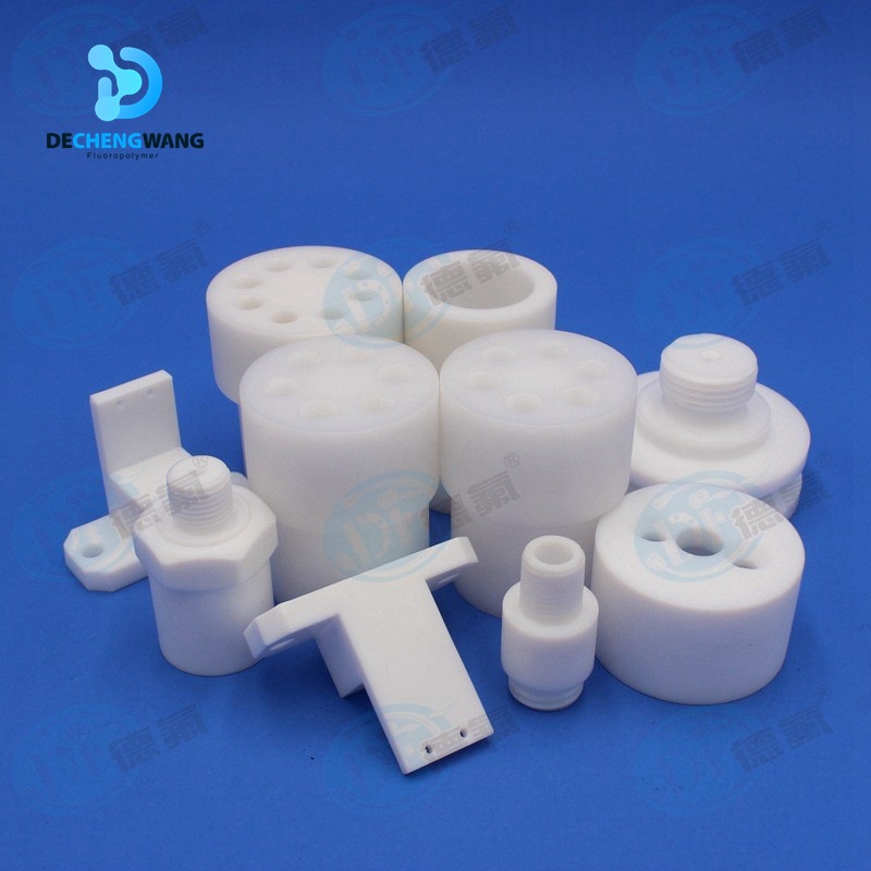 德诚旺 特氟龙异形制品 多孔耐高温聚四氟乙烯零件 半导体行业